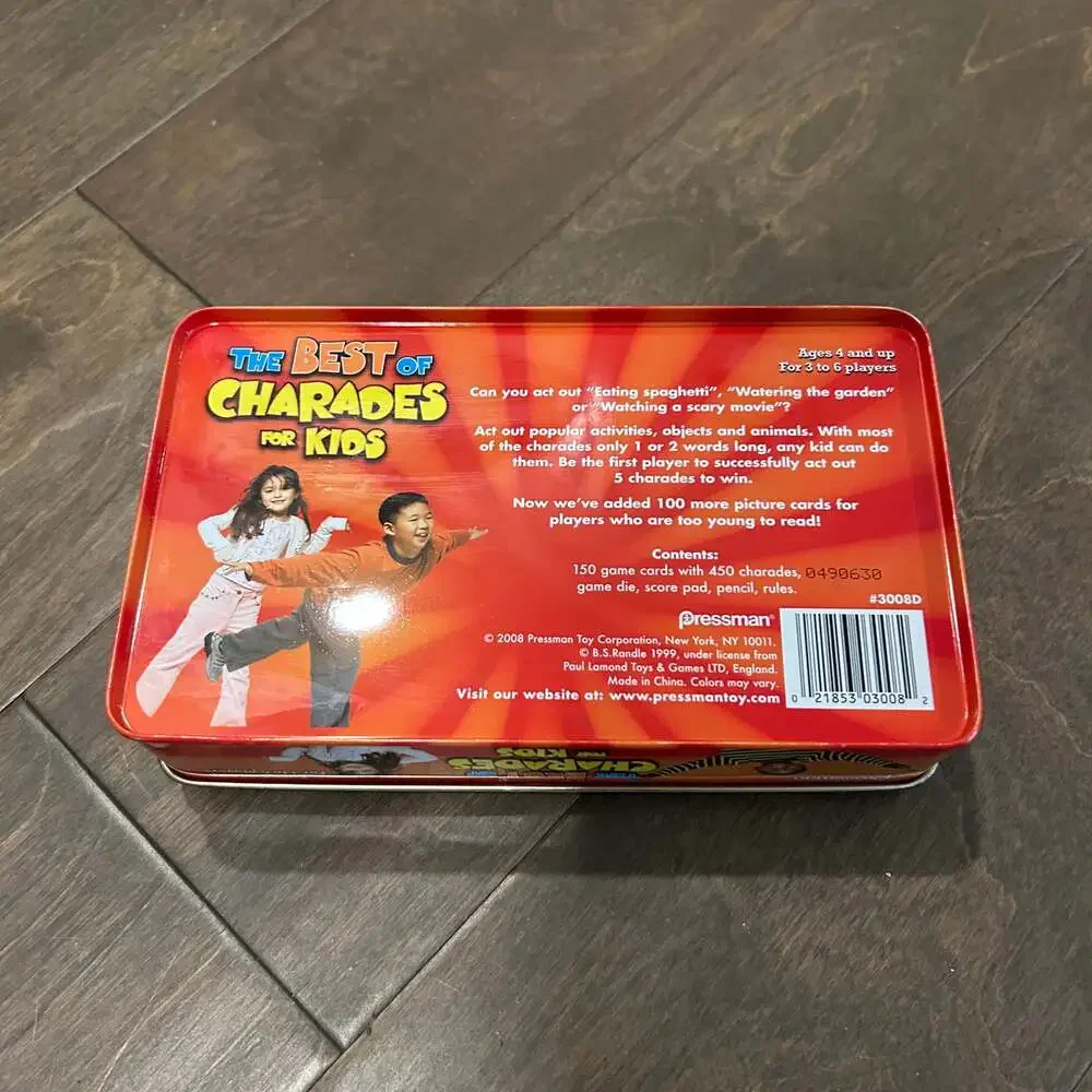 The Best Of Charades For Kids Game by Pressman